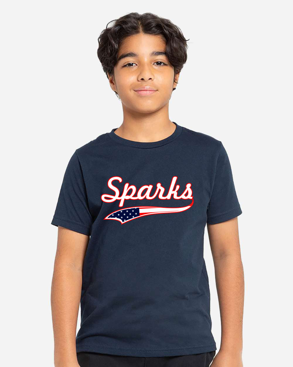 Sparks American Logo Youth T Shirt
