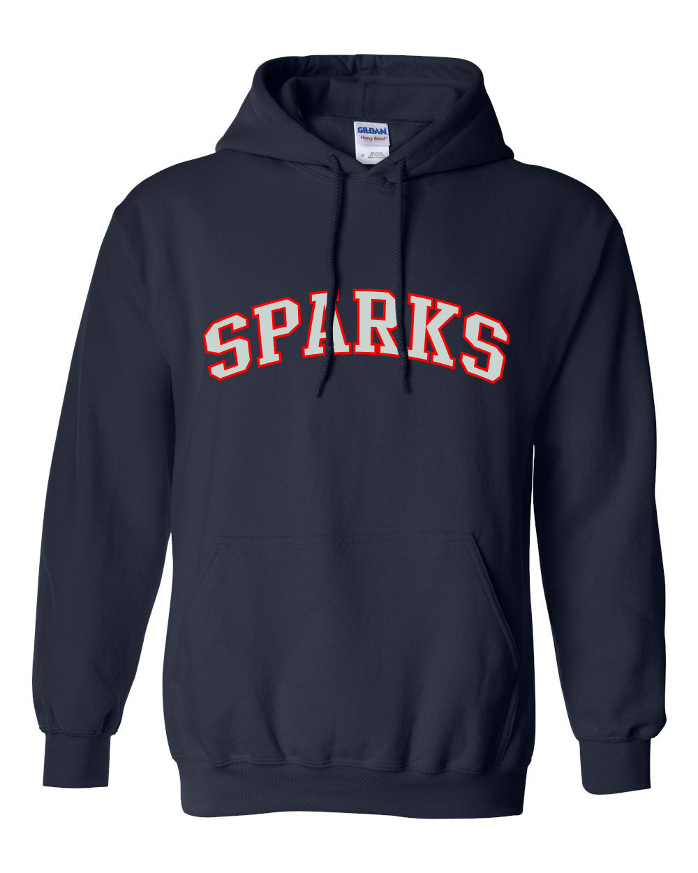 Sparks Collegiate Print Hooded Sweatshirt