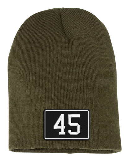 45 Embroidered Winter Hat