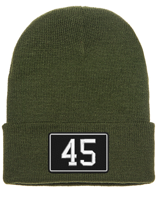 45 Embroidered Winter Hat