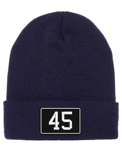 45 Embroidered Winter Hat