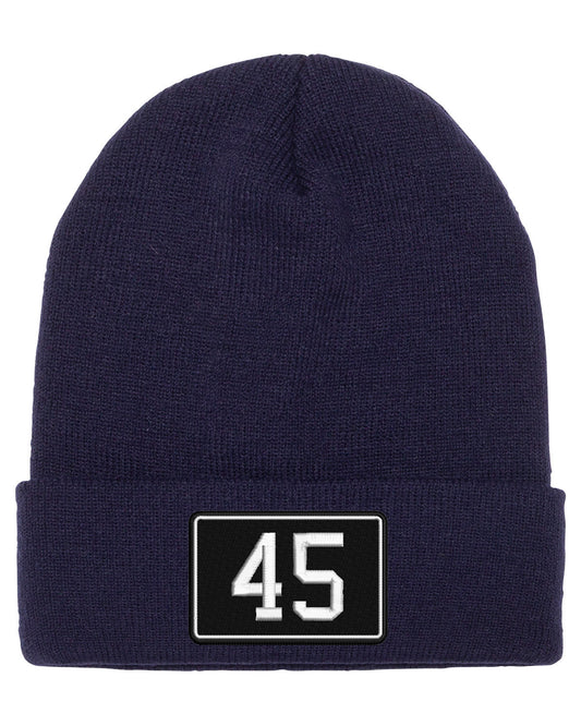 45 Embroidered Winter Hat