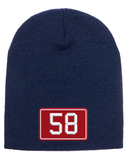 58 Embroidered Winter Hat