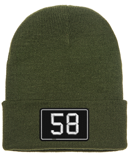 58 Embroidered Winter Hat