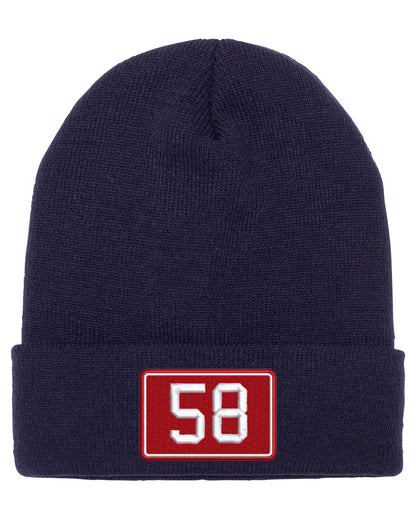58 Embroidered Winter Hat