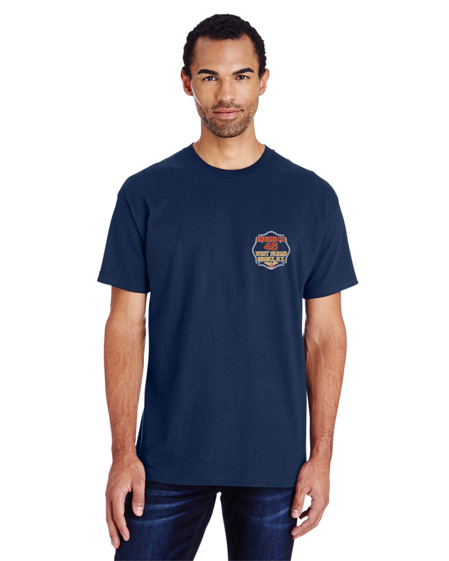 Engine 45 Illustrated T Shirt
