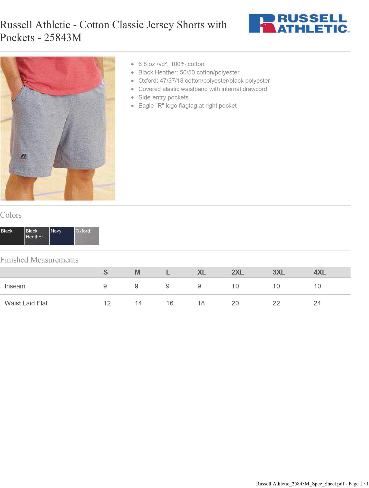 FDNY Embroidered Sport-Tek Shorts