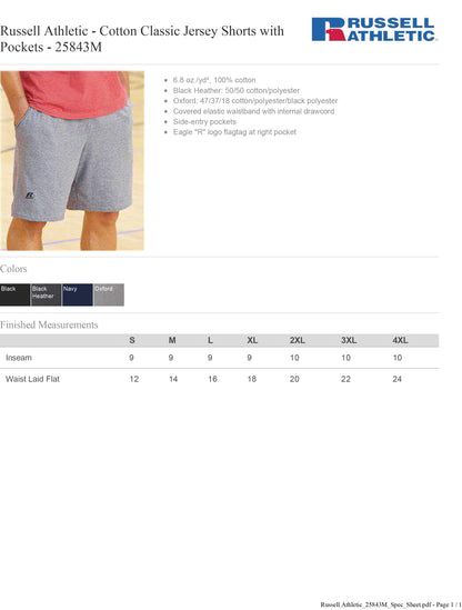 FDNY Embroidered Sport-Tek Shorts