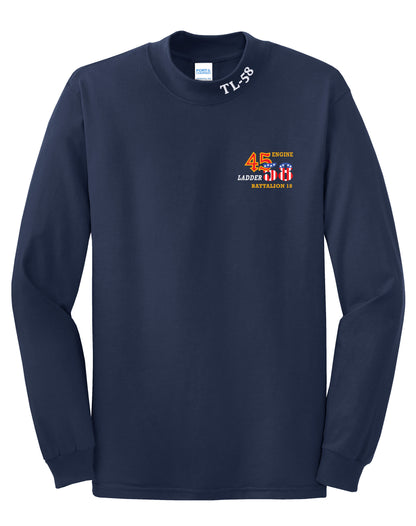 TL-58 Mock Neck Long Sleeve Shirt