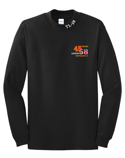 TL-58 Mock Neck Long Sleeve Shirt