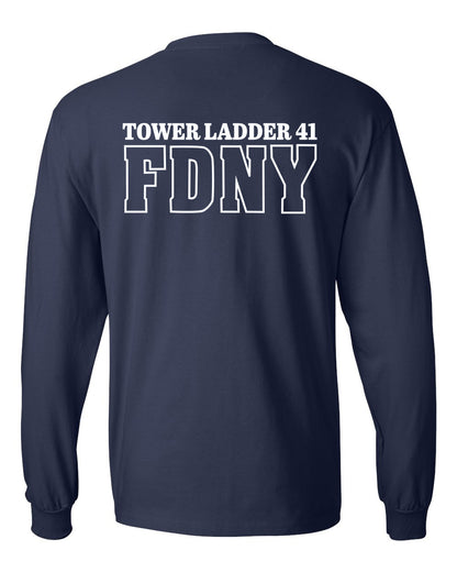 Tower Ladder 41 House Long Sleeve T Shirt