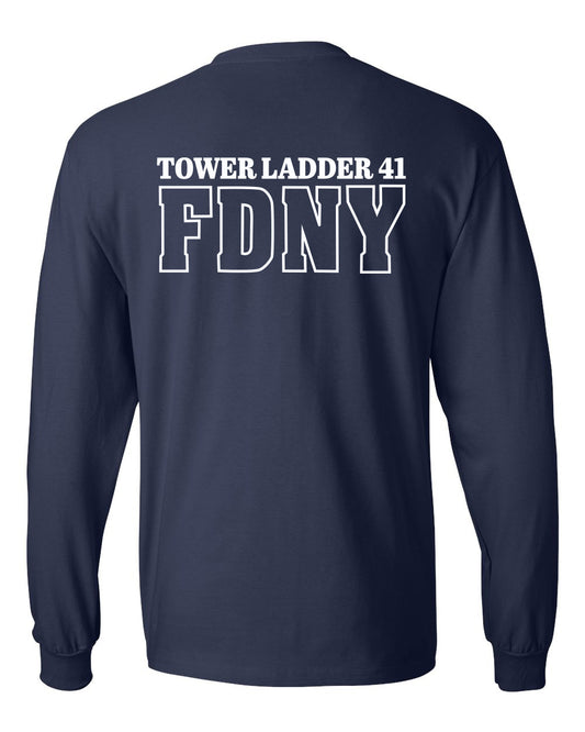 Tower Ladder 41 House Long Sleeve T Shirt