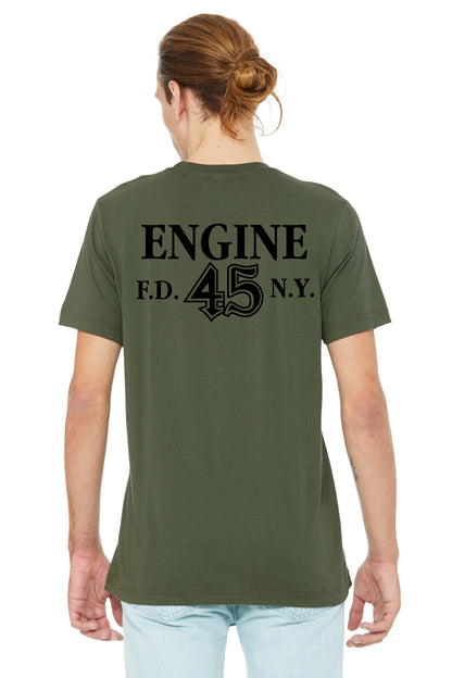 Engine 45 Military Green Tee
