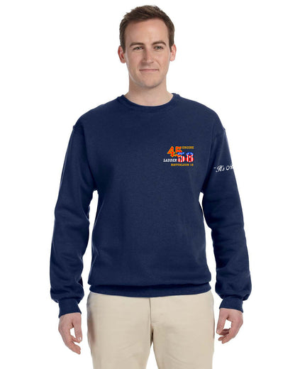 Engine 45 Ladder 58 House Lightweight Crewneck Sweatshirt