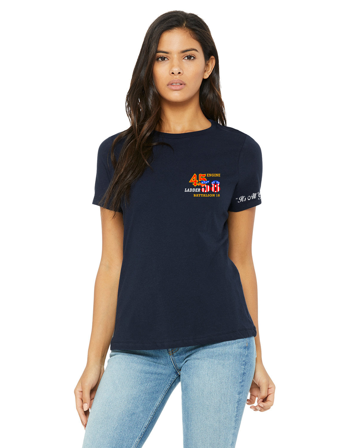 Engine 45 Ladder 58 House Women's T Shirt