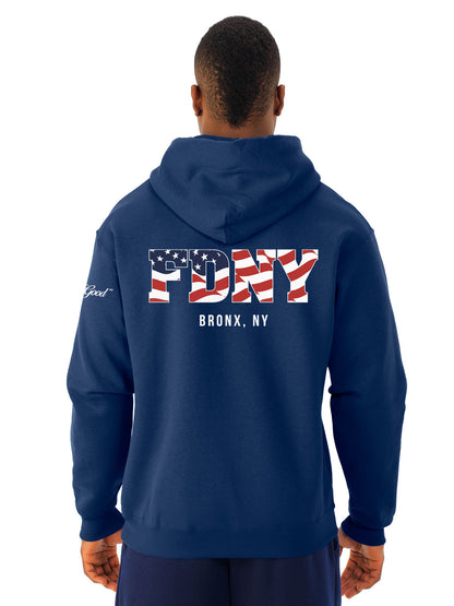 Engine 45 Ladder 58 House Lightweight Hooded Sweatshirt