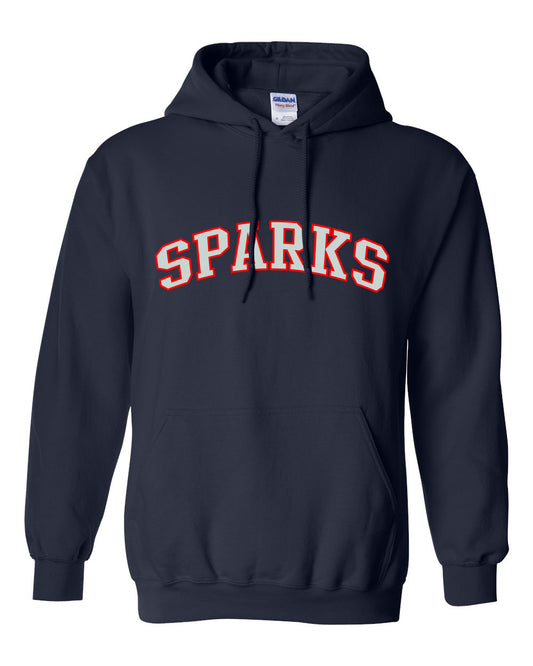 Sparks Collegiate Print Hooded Sweatshirt